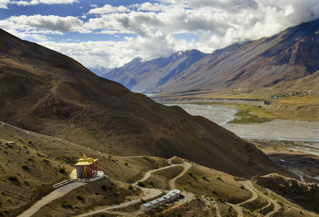 4. Spiti valley seen from Kibber