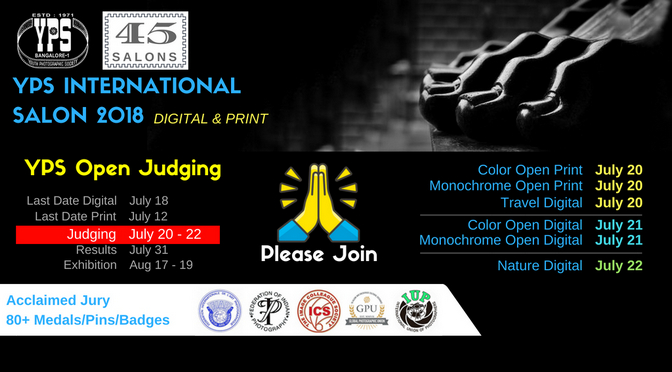 YPS International Salon 2018 – Open Judging