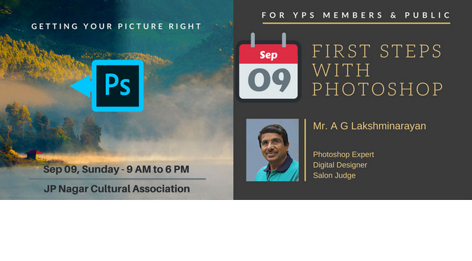 YPS Workshop – First Steps in Photoshop