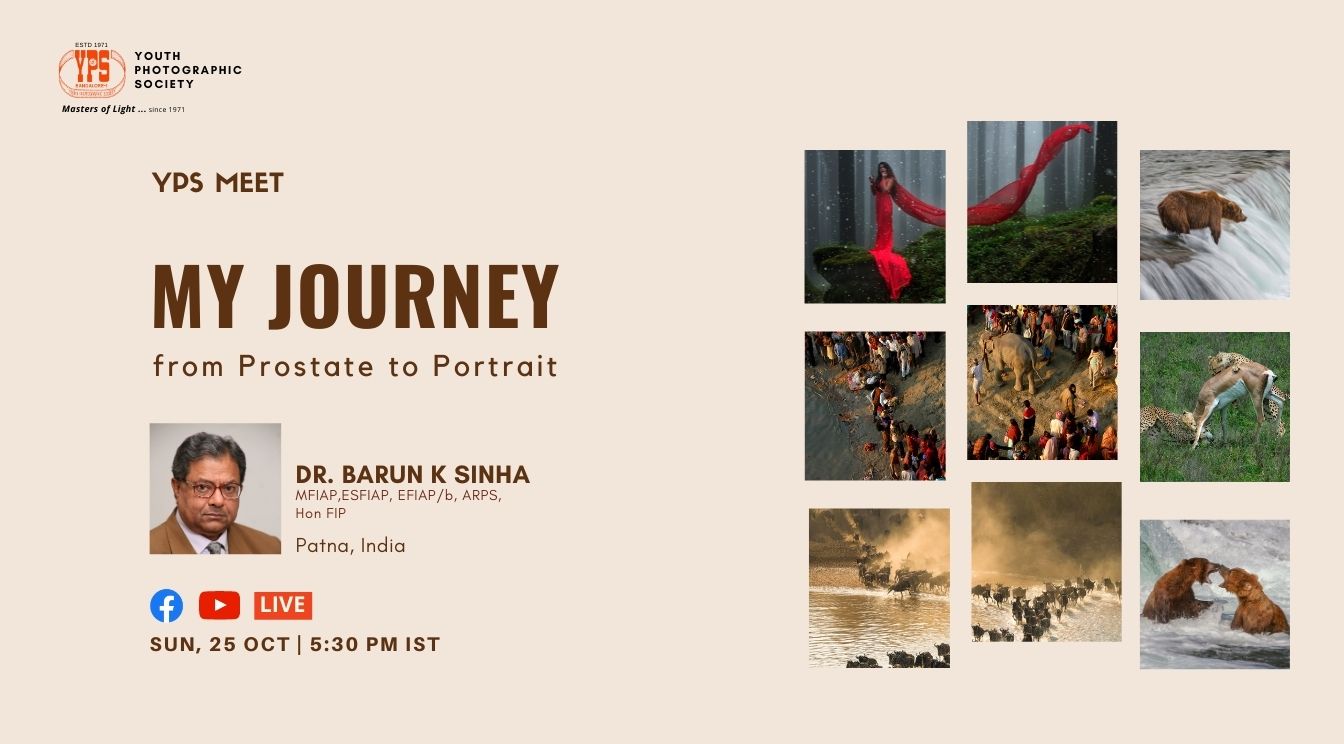 YPS Meet - My Journey - A presentation by barun Sinha on YPS Facebook and Youtube Channel on 25 Oct