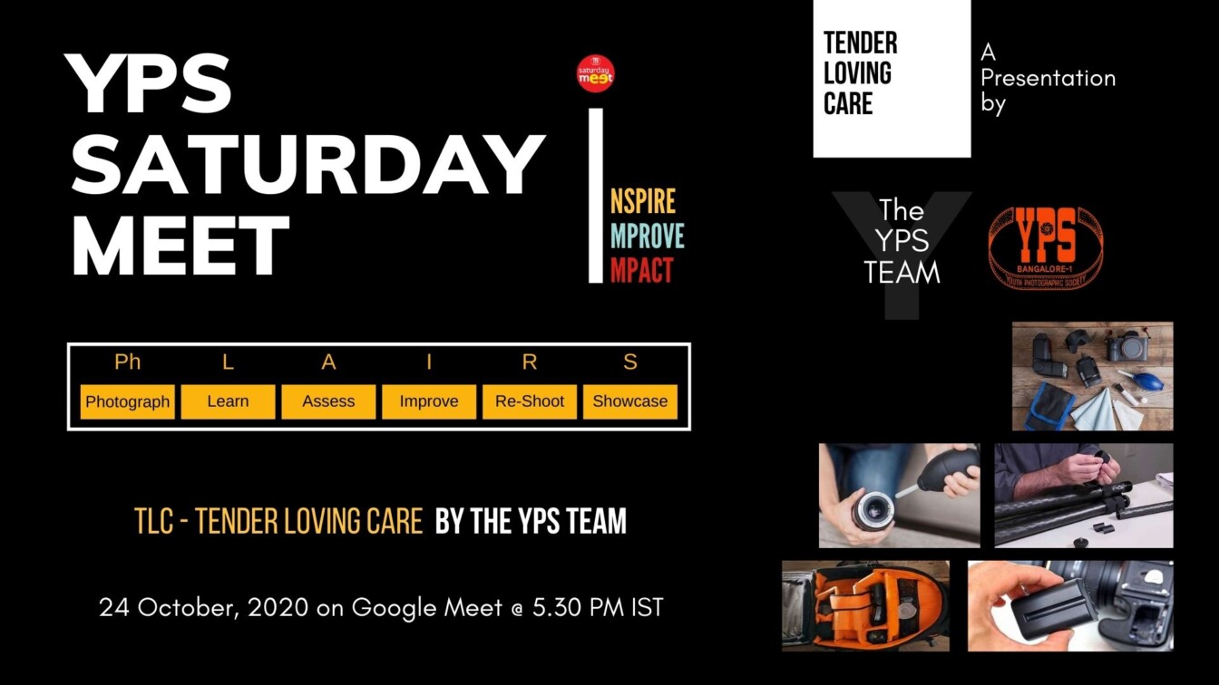 YPS Saturday Meet - Tender Loving Care on 24 Oct