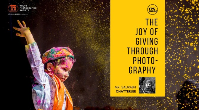 The Joy of Giving through Photography