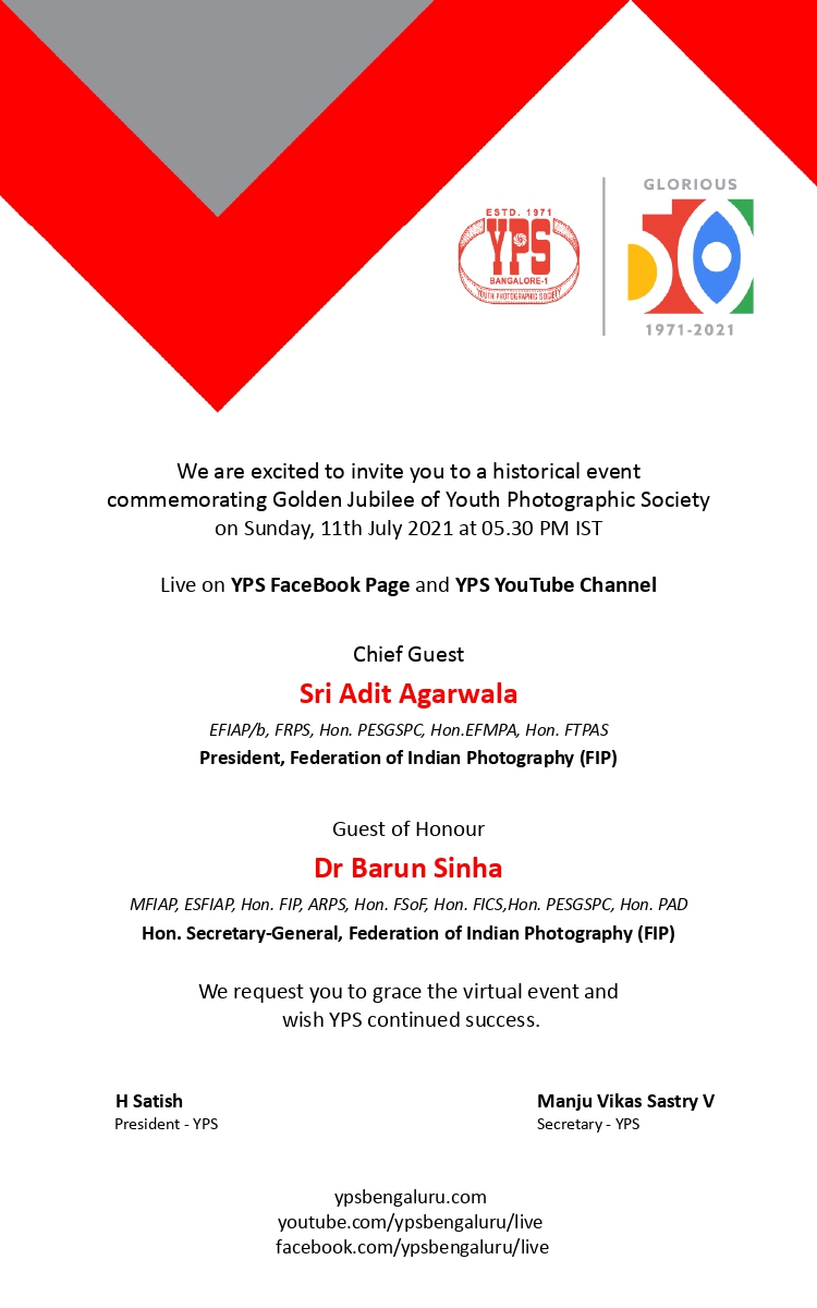 YPS Historic Milestone Event - happening on 11 July at 5:30 PM IST