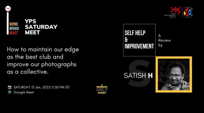 The YPS Saturday Meet – Self Help and Improvement