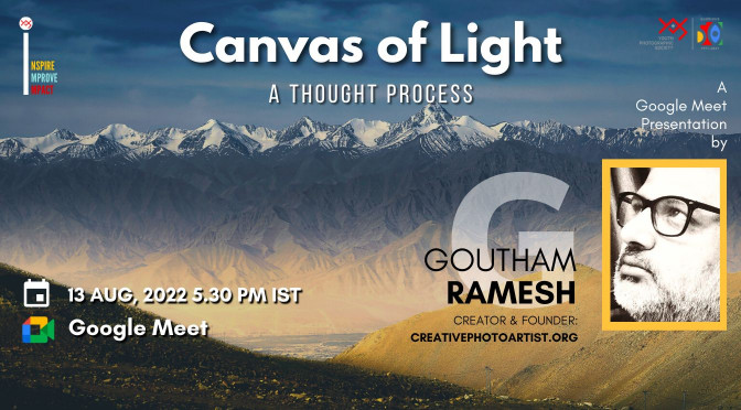 YPS Saturday Online Meet – Canvas of Light- A thought process