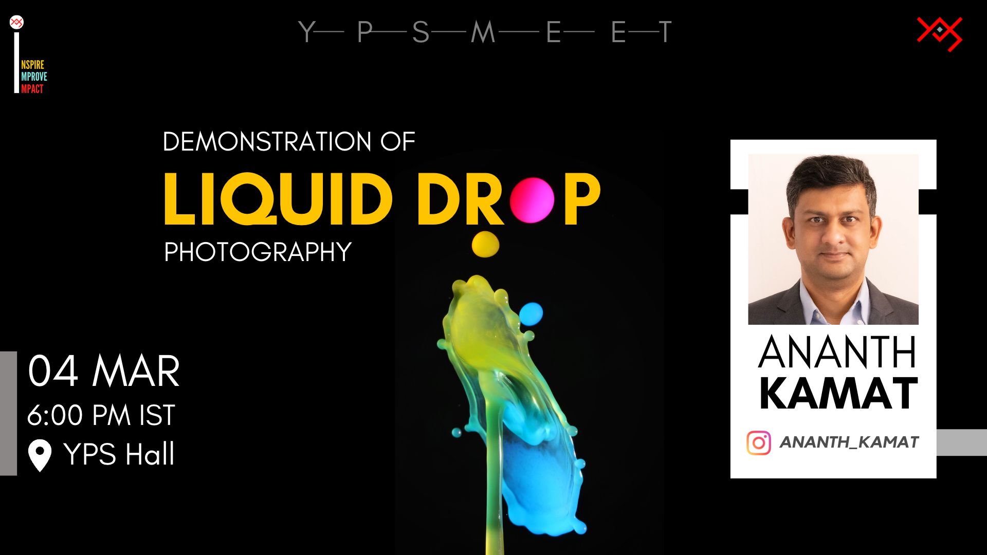 Liquid Drop Photography by Ananth Kamat