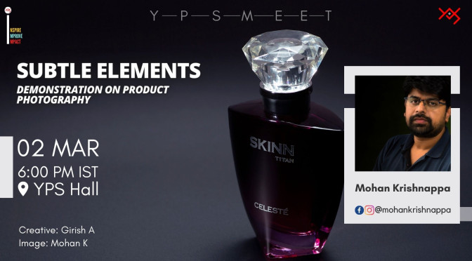 Subtle Elements – Demonstration on Product Photography