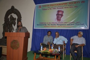 Nataraj speaking about his father